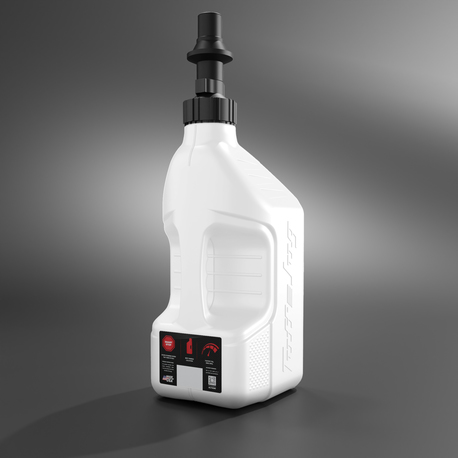 Tuff Jug 10L White w/ Black Ripper Cap (GEN 3)